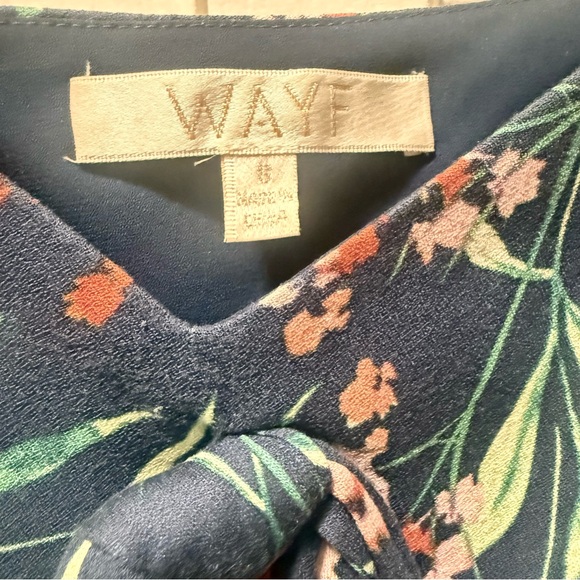 WAYF 💙 Off-Shoulder Tiered Mini Dress - Picture 5 of 8